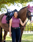 LeMieux Finesse Dressage Saddle Pad, Rosewood