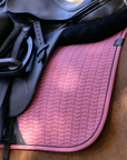 LeMieux Finesse Dressage Saddle Pad, Rosewood