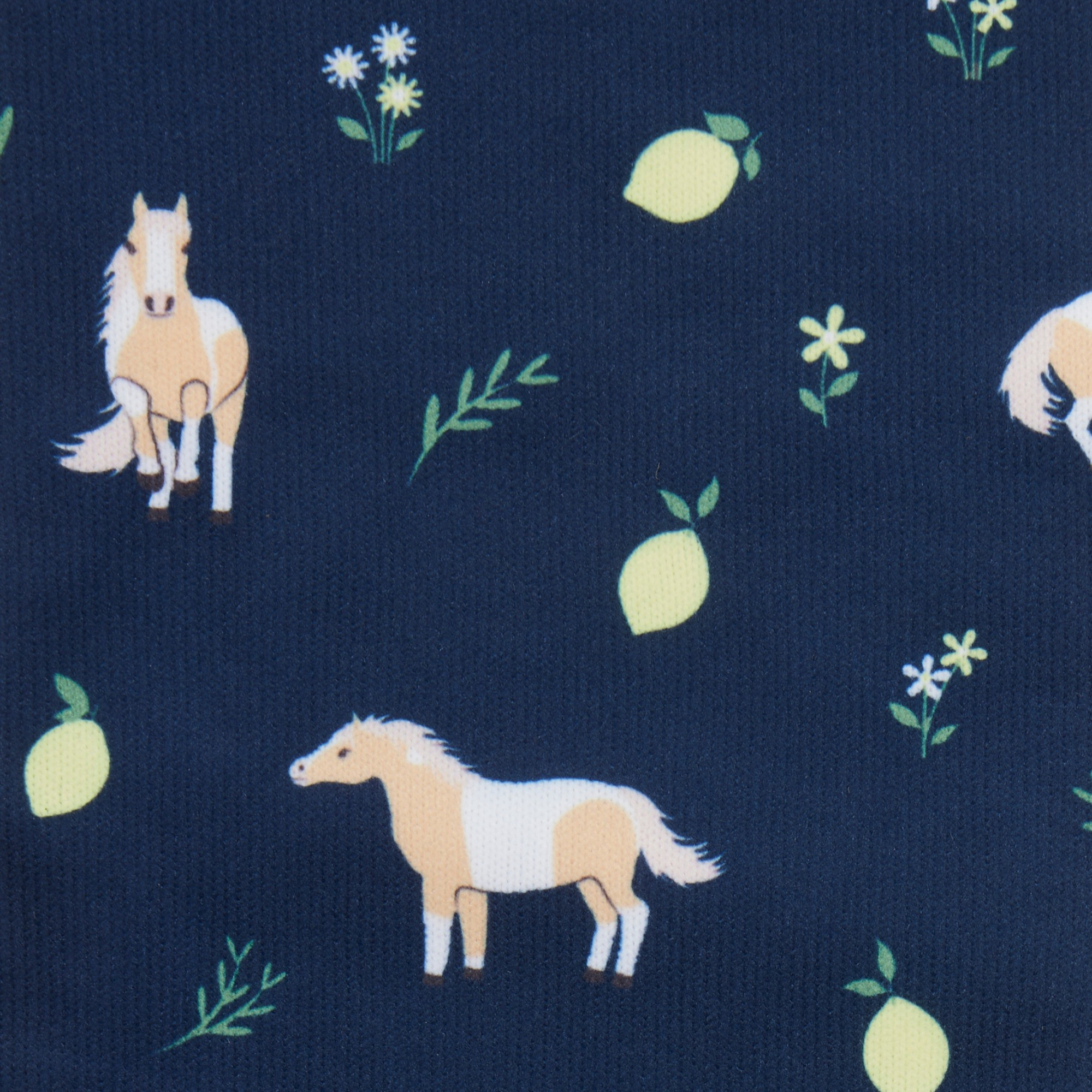 LeMieux Footsie Socks Horse/Navy