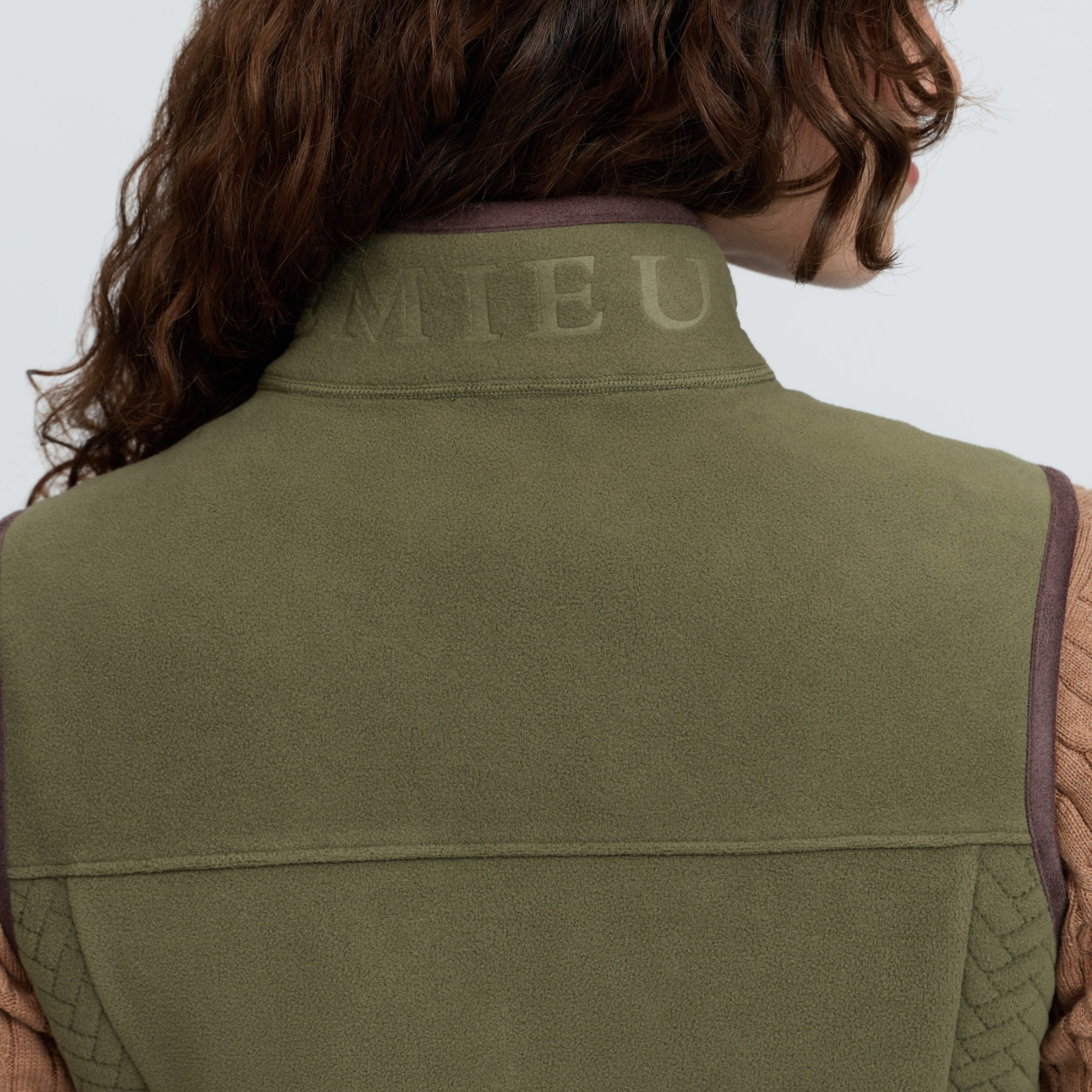 LeMieux Frankie Ladies Fleece Vest, Willow Green