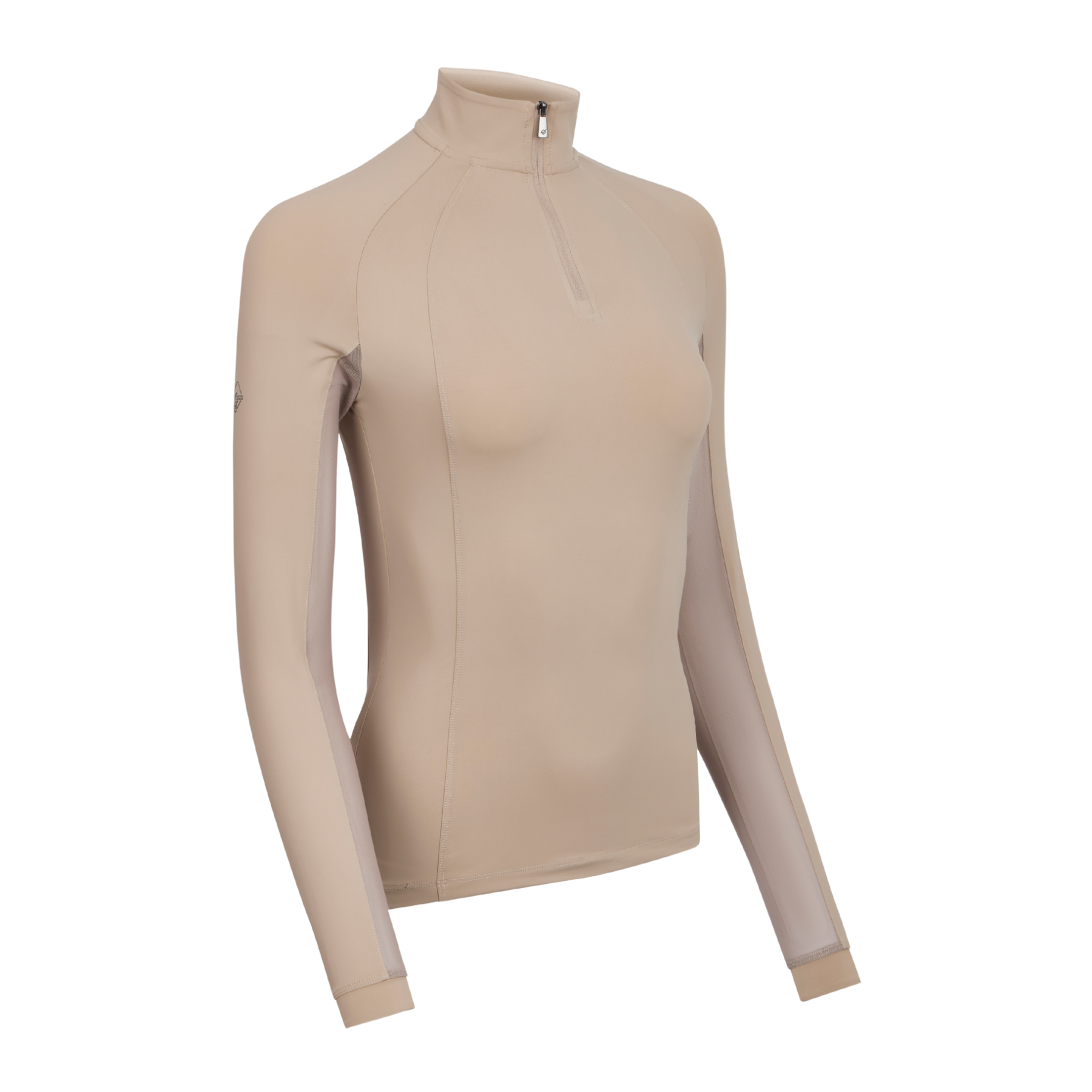 LeMieux Halle Ladies Lightweight Base Layer, Almond