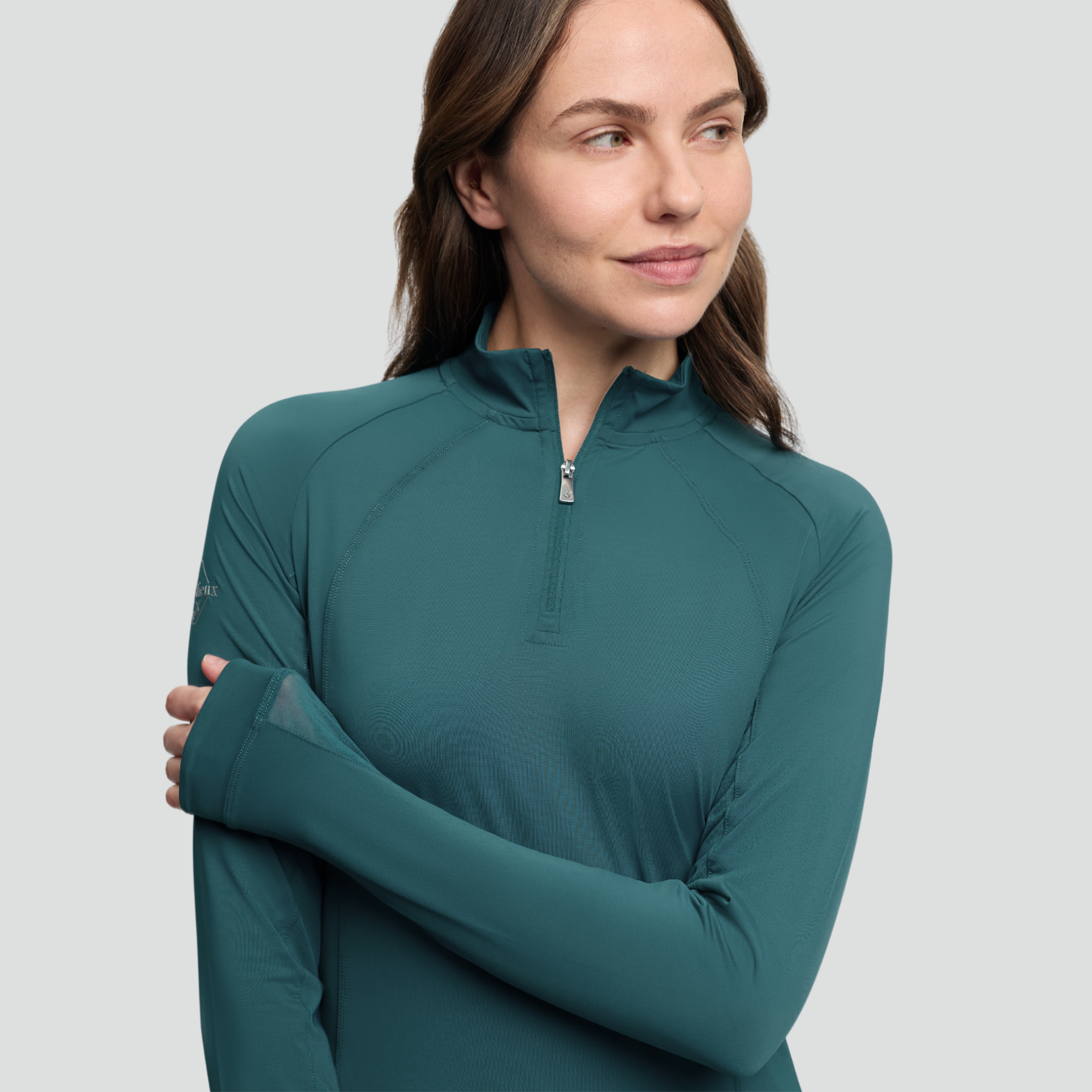 LeMieux Halle Ladies Lightweight Base Layer, Jungle