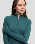 LeMieux Halle Ladies Lightweight Base Layer, Jungle