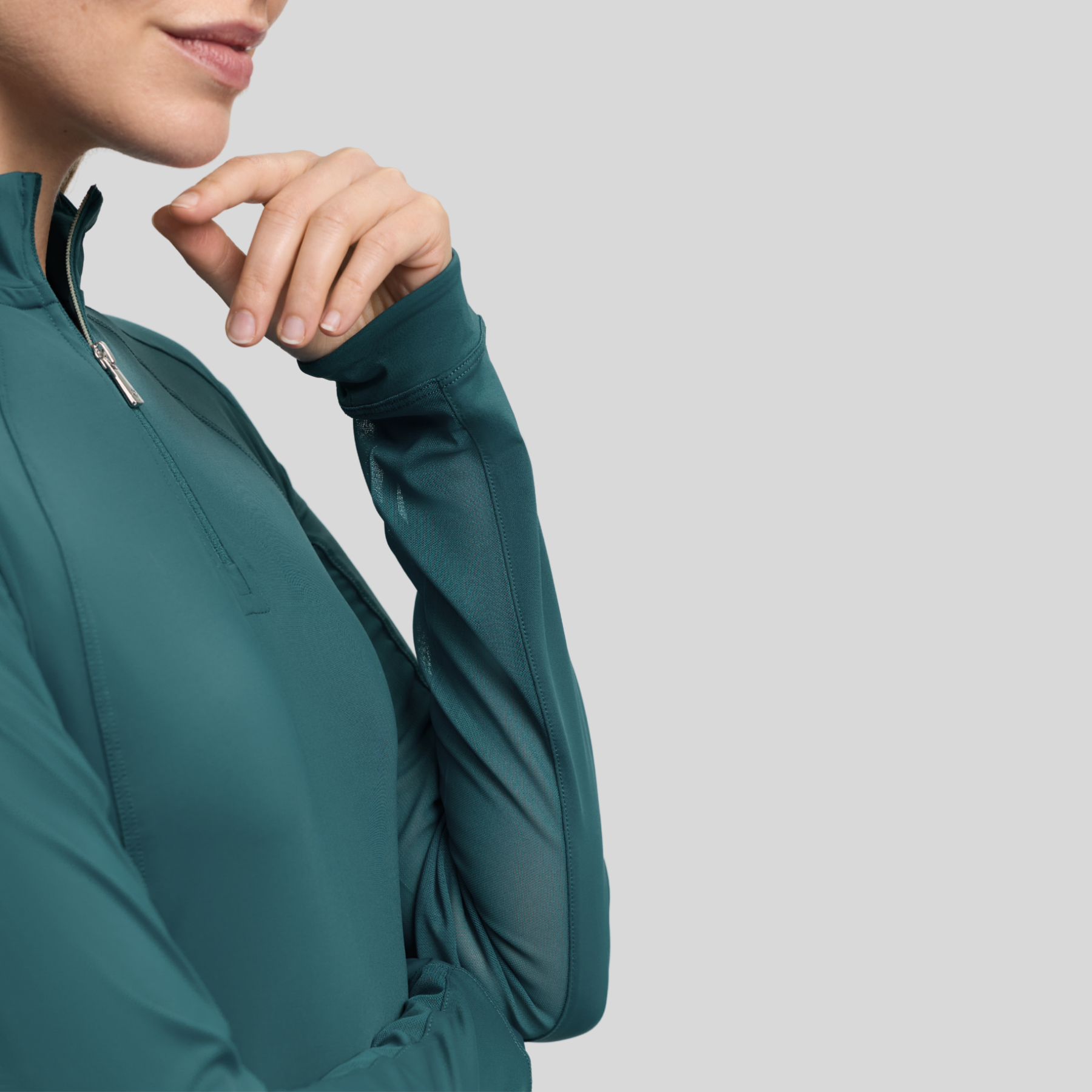 LeMieux Halle Ladies Lightweight Base Layer, Jungle