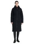 LeMieux Hayley Water Resistant Longline Puffer Coat, Black