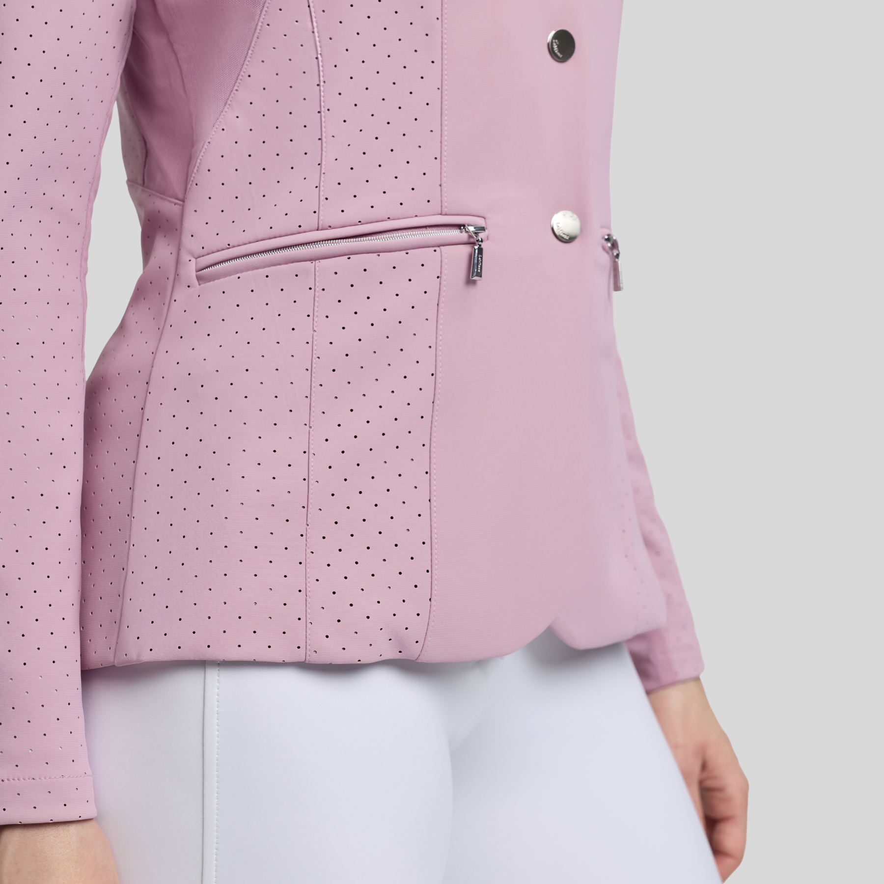 LeMieux Jessica Ladies Mesh Show Jacket, Fondant
