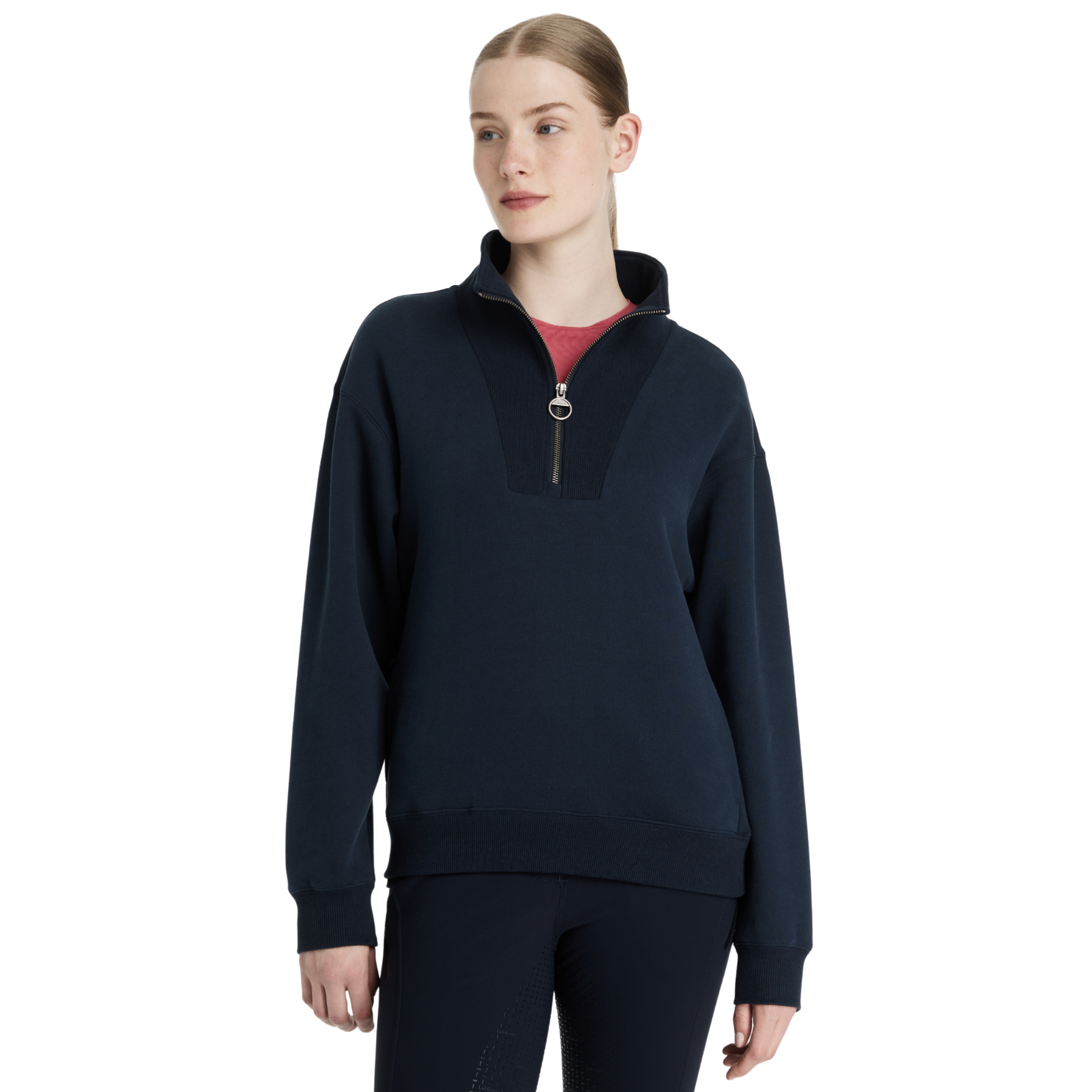 LeMieux Keira Quarter Zip Sweatshirt, Navy