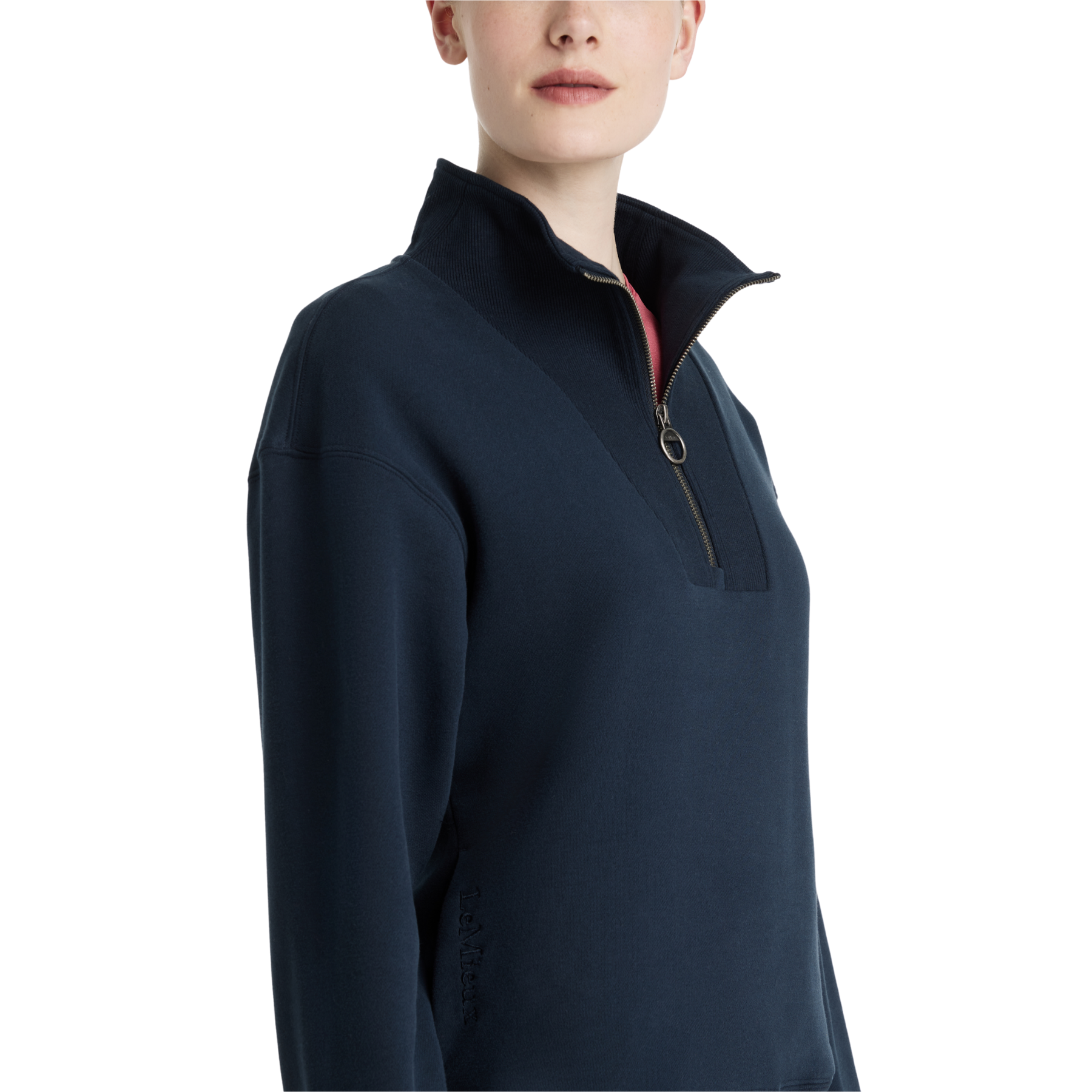 LeMieux Keira Quarter Zip Sweatshirt, Navy