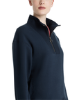 LeMieux Keira Quarter Zip Sweatshirt, Navy