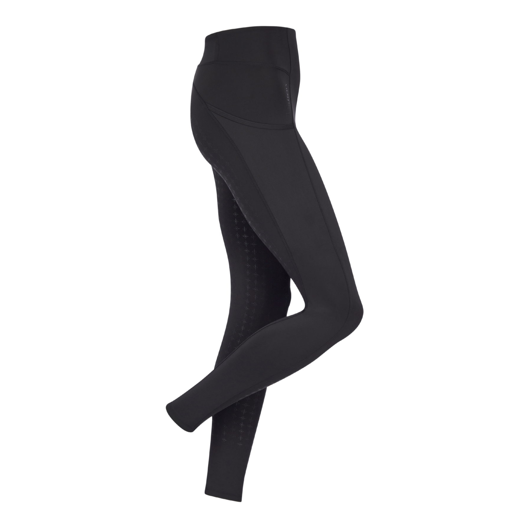 LeMieux Naomi Ladies Pull On Full Grip Breeches, Black