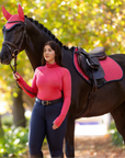 LeMieux Sara Snood Base Layer, Cranberry