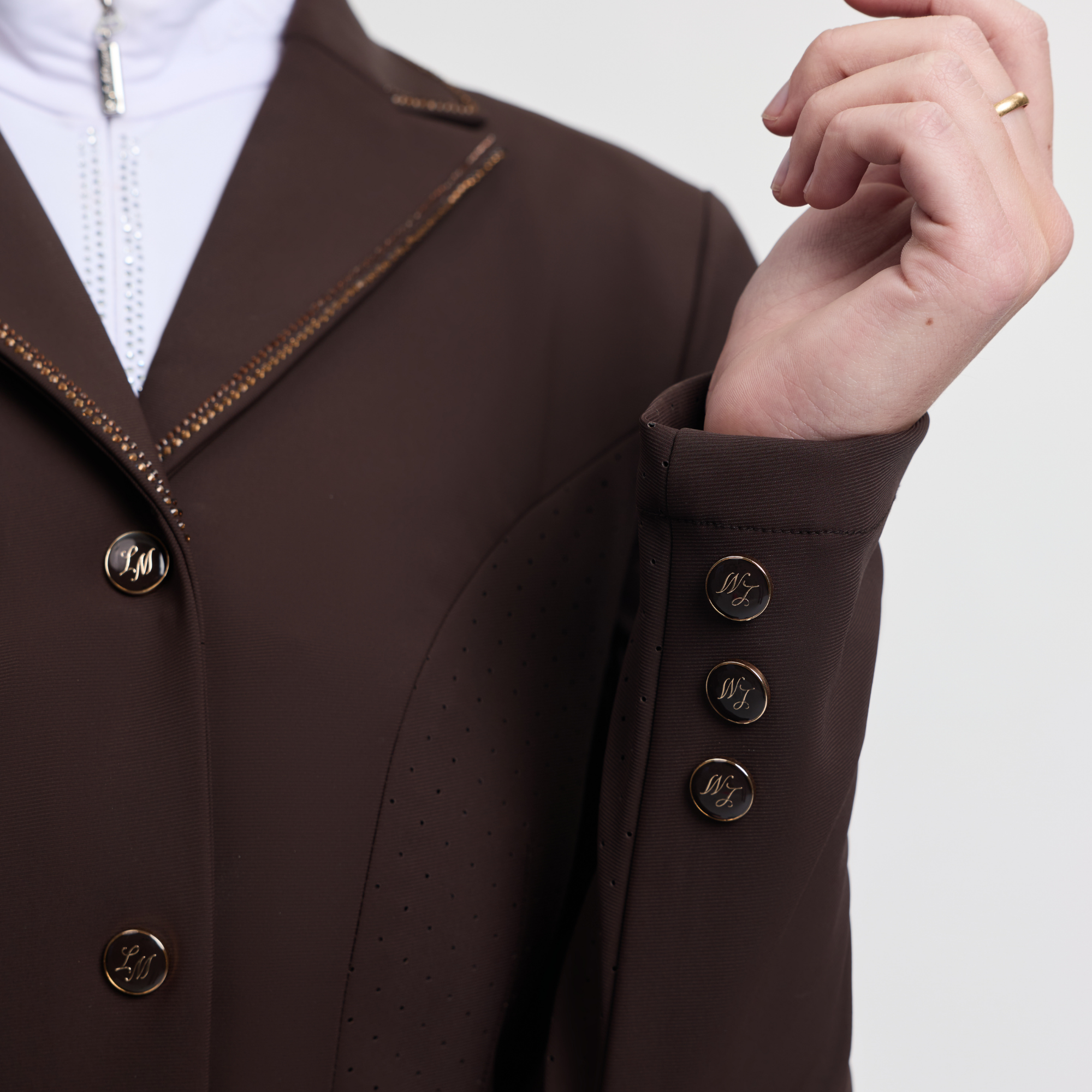 LeMieux Brilliance Diana Show Jacket, Espresso