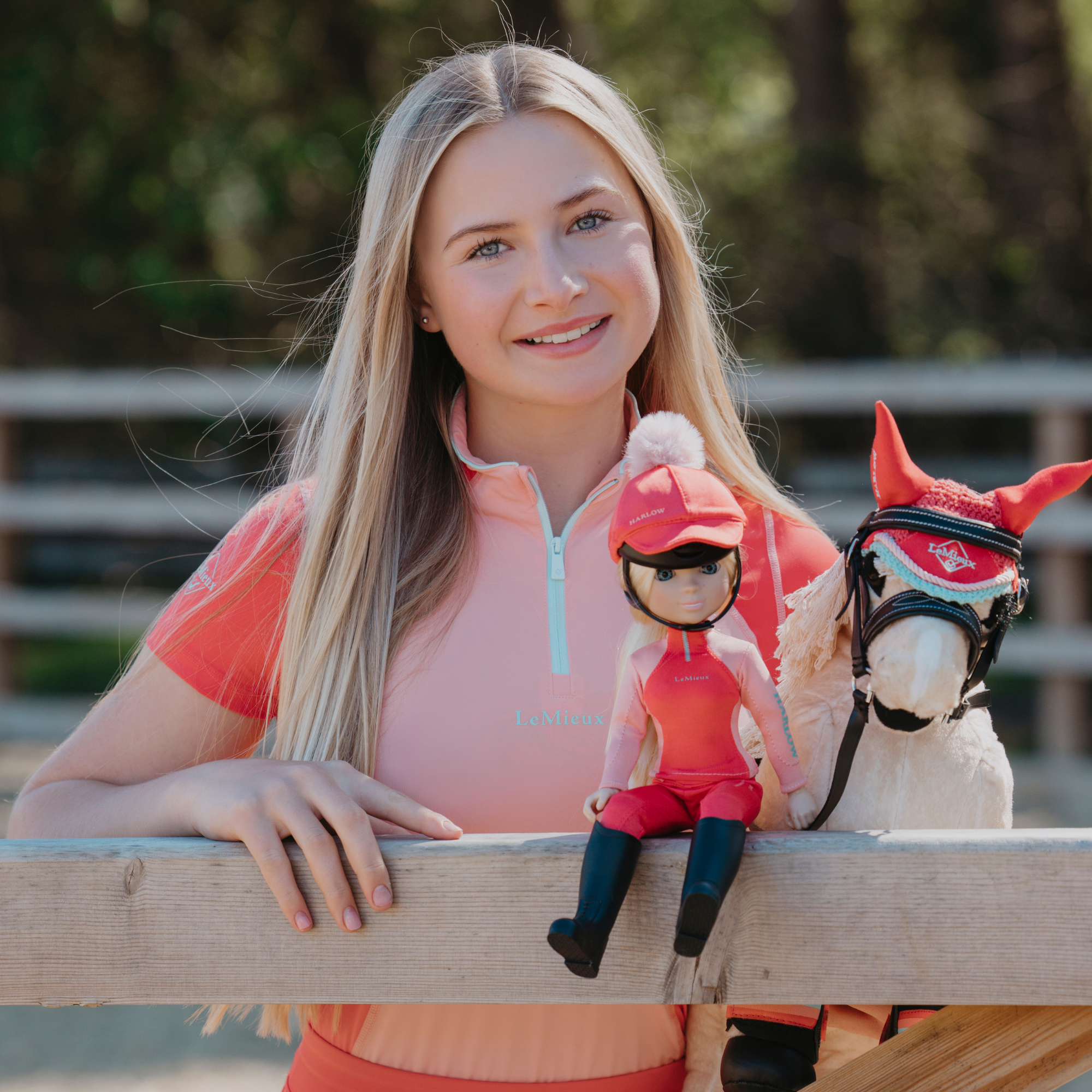 LeMieux Toy Rider Harlow Coral Crush