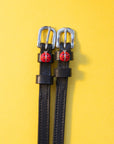 ManeJane Red Lady Bug Spur Straps