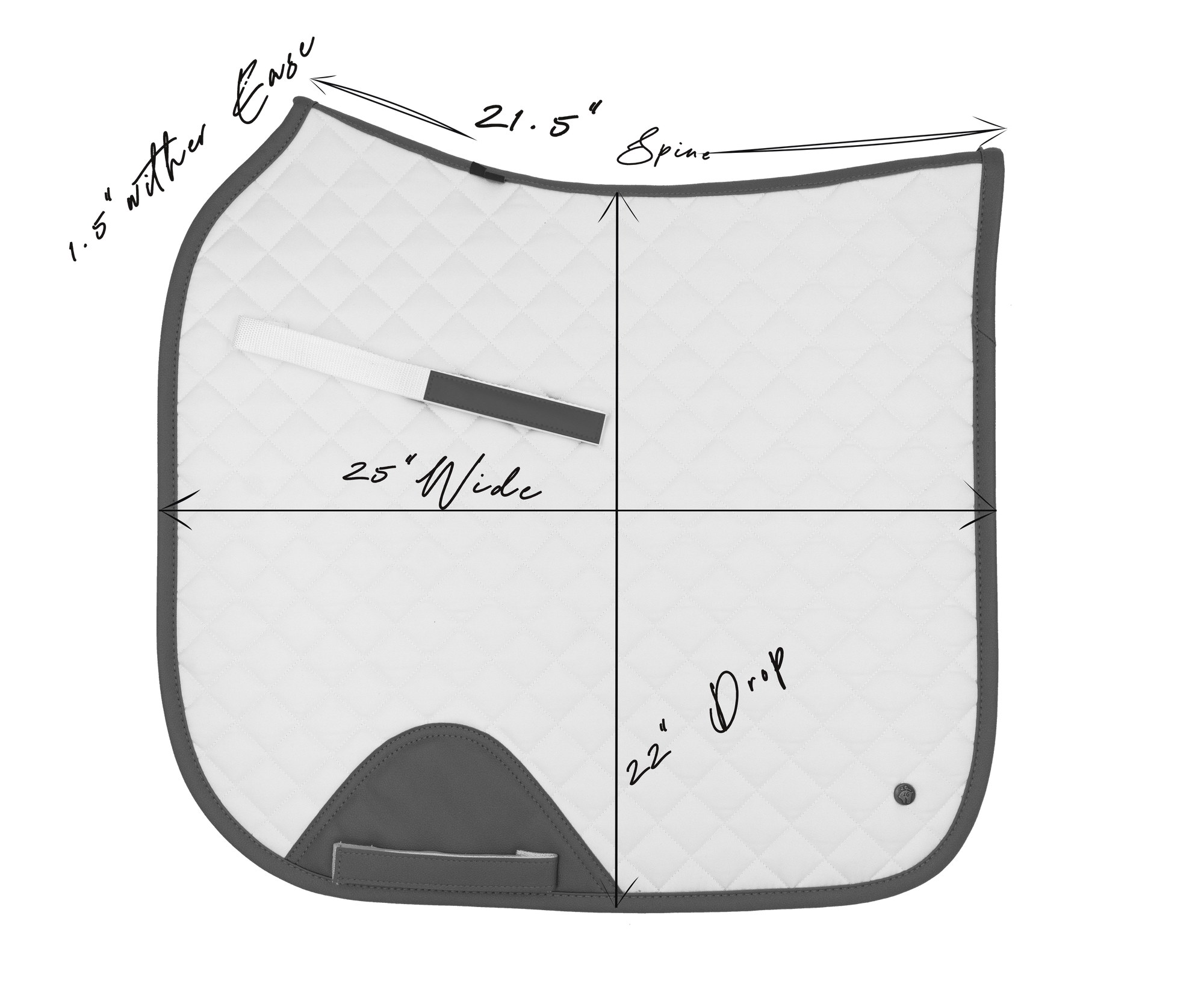 Sixteen Cypress Dressage Pad, Field Plaid &amp; Hickory