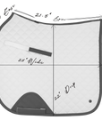 Sixteen Cypress Dressage Pad, Field Plaid & Hickory