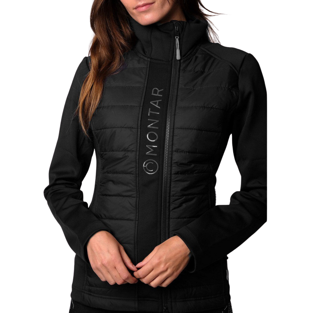 Montar CURVE Emma Quilted Softshell Jacket, Black