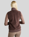 Montar MoEbba Ladies Full Zip Teddy Body Warmer, Black Peony