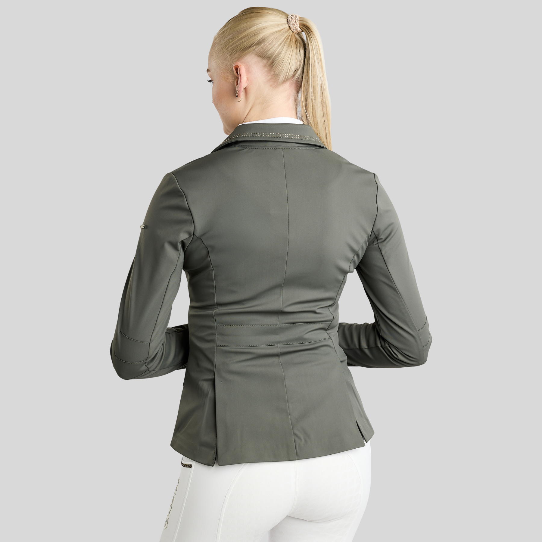 Montar MoEve Ladies Softshell Competition Jacket with Crystals, Forest Green