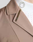 Montar MoEve Ladies Softshell Competition Jacket with Crystals, Nougat Brown
