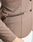 Montar MoEve Ladies Softshell Competition Jacket with Crystals, Nougat Brown