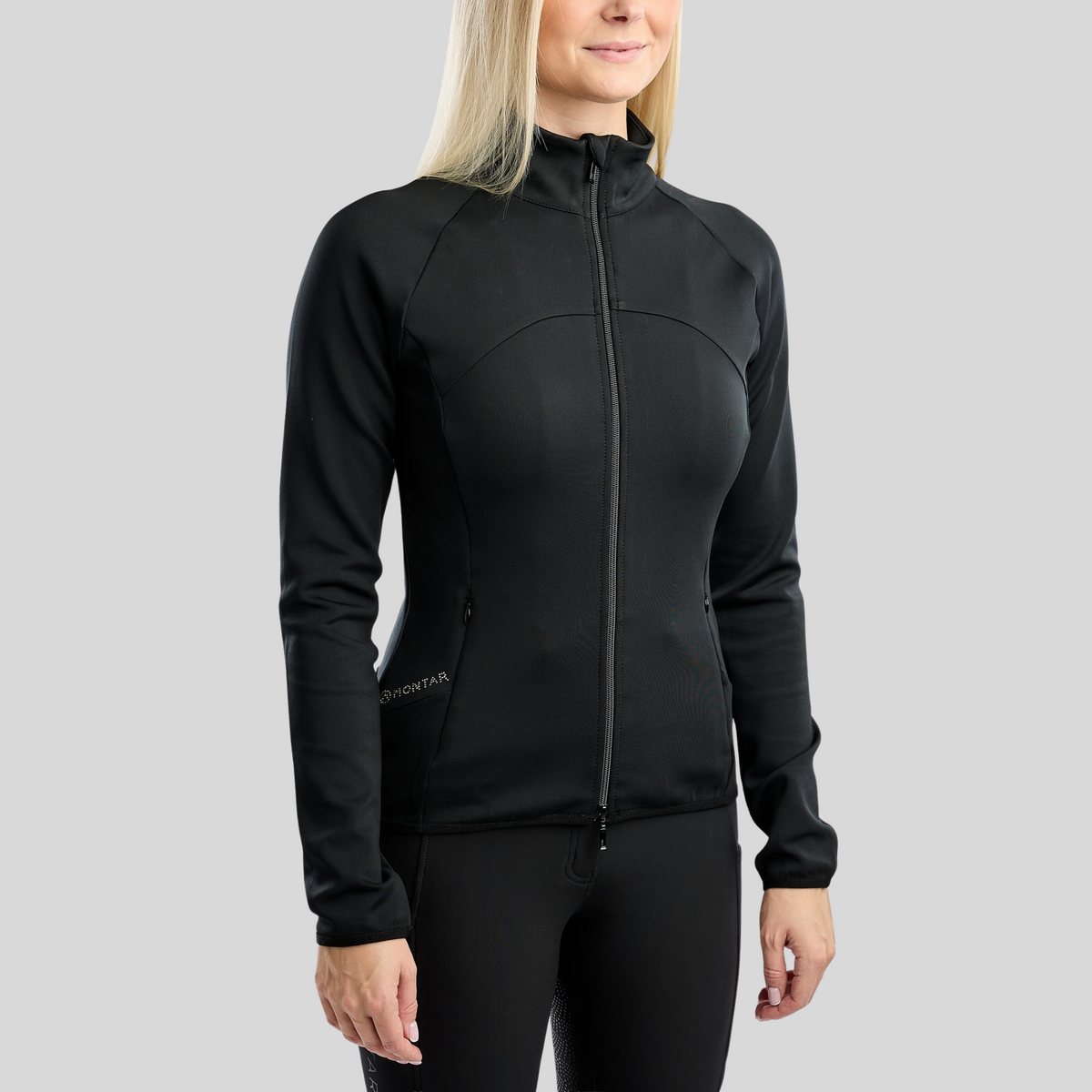 Montar MoEverline Ladies Full Zip Jacket, Black
