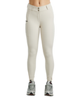 Montar MoGloria Caviar Tape Ladies Full Grip Breeches, Light Silver Grey