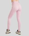 Montar MoLila Champagne Crystal Tape Ladies Full Grip Pull On Leggings, Candy Pink