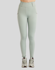 Montar MoLila Champagne Crystal Tape Ladies Full Grip Pull On Leggings, Turin