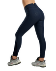 Montar MoMichelle Ladies Pull On Leggings with Gun Metal, Navy