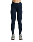 Montar MoMichelle Ladies Pull On Leggings with Gun Metal, Navy