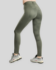 Montar MoZida Ladies Hybrid Full Grip Pull-on Riding Leggings, Forest Green