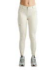 Montar MoZida Ladies Refined Breeches with Gun Metal Crystals Full Grip, Warm Light Gray