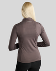 Montar MoZida REFINED Ladies Long Sleeve Thermo Base Layer, Black Peony