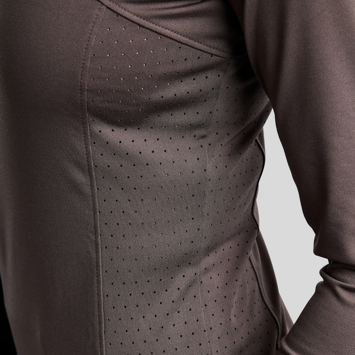 Montar MoZida REFINED Ladies Long Sleeve Thermo Base Layer, Black Peony