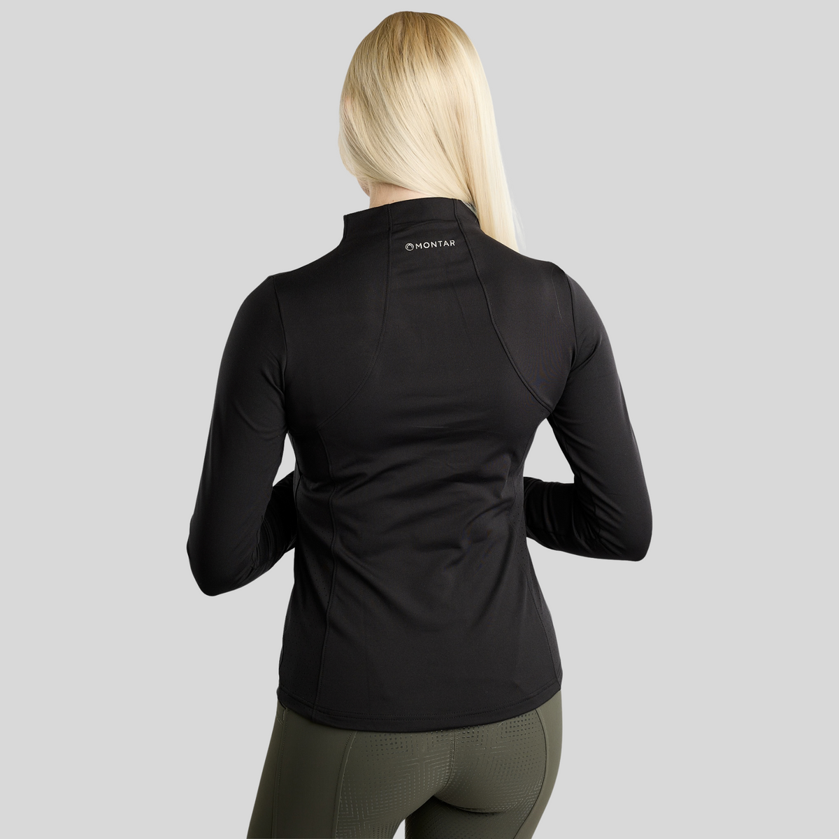 Montar MoZida REFINED Ladies Long Sleeve Thermo Base Layer, Black