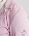 Montar MoLila Competition Jacket with Champagne Crystal Tape and Crystals, Candy Pink