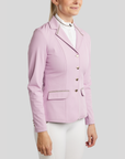 Montar MoLila Competition Jacket with Champagne Crystal Tape and Crystals, Candy Pink