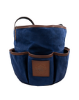 Sixteen Cypress Wax Canvas Grooming Tote, Indigo