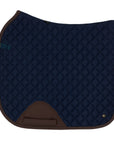 Sixteen Cypress Dressage Pad, Navy & Hickory