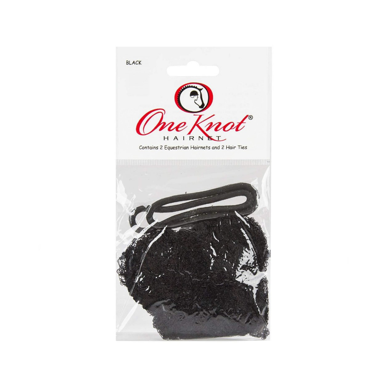 One Knot Hair Net, Black