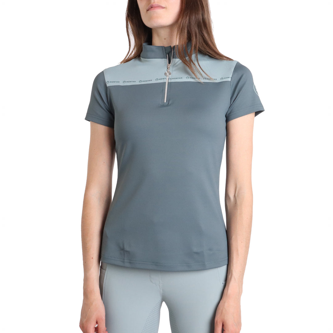 Montar MoLyra Ladies Short Sleeve Training Shirt, Jade