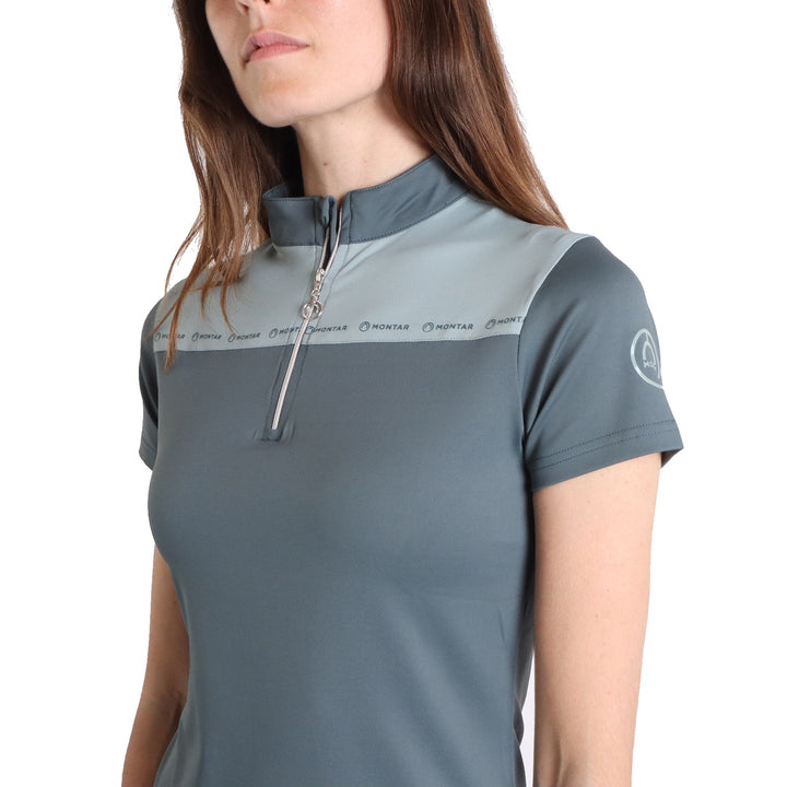 Montar MoLyra Ladies Short Sleeve Training Shirt, Jade