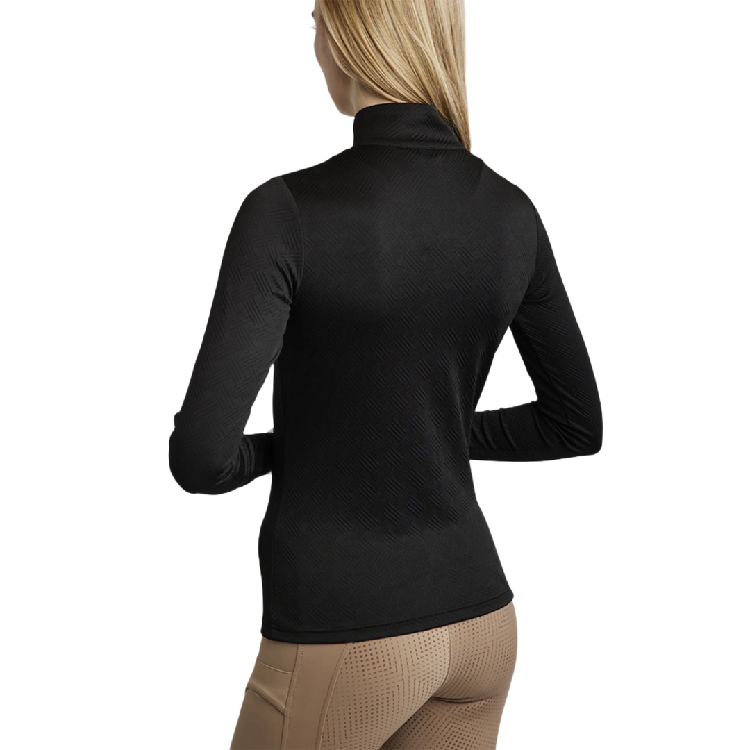 Montar MoCilia Ladies Long Sleeve Training Shirt, Black