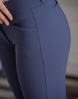 Pénélope Ladies New Majestic Knee Grip Breeches, Navy
