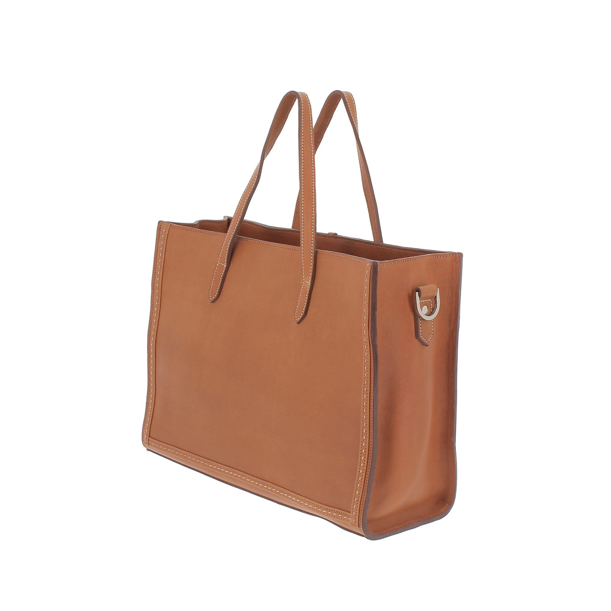 Pénélope Romane Handbag, Cognac