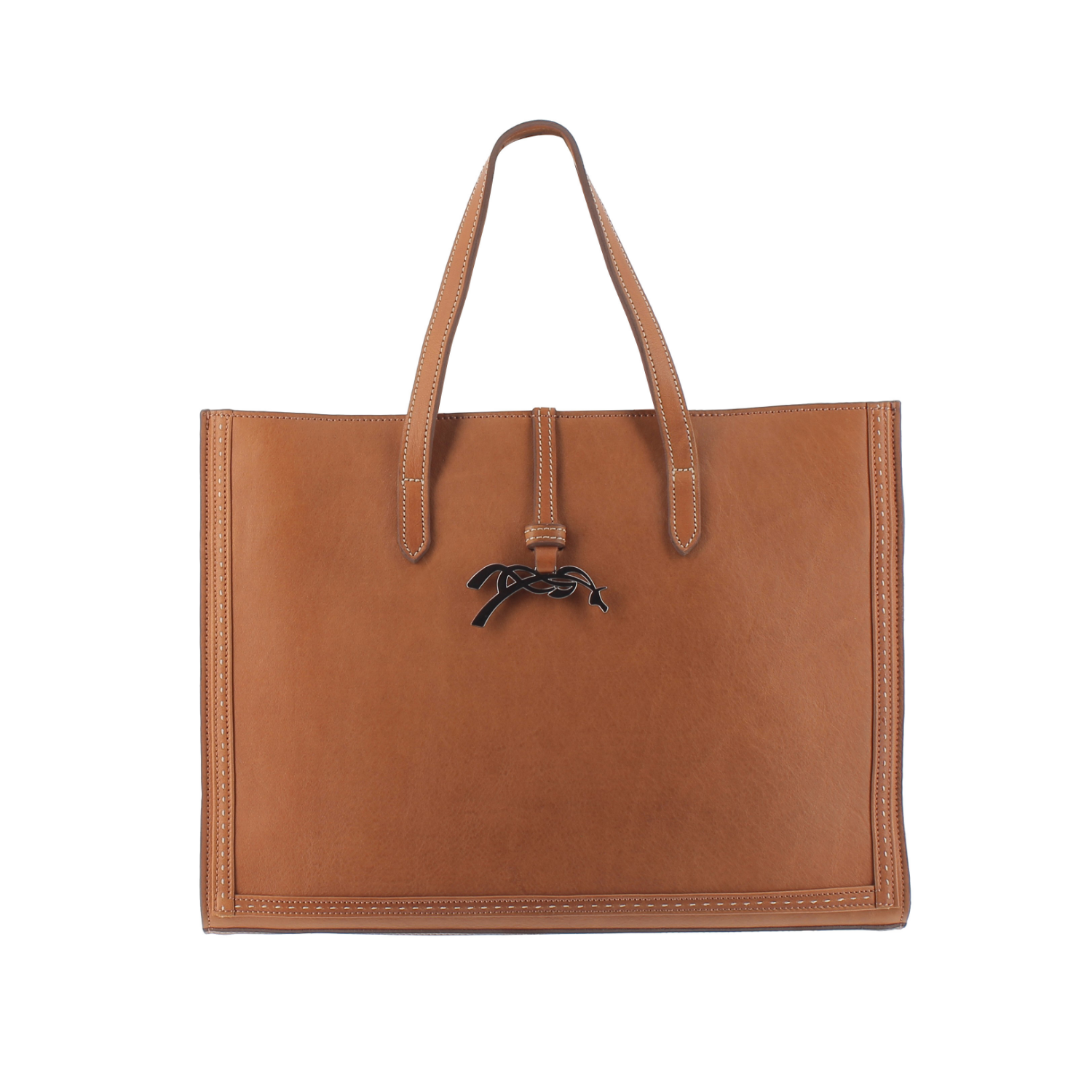 Pénélope Romane Handbag, Cognac