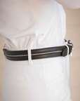 Pénélope Signature Strass Belt, Black