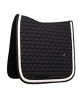 Kentucky Horsewear Dressage Saddle Pad with Plaited Cord, Black