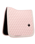 Kentucky Horsewear Dressage Saddle Pad with Plaited Cord, Soft Rose